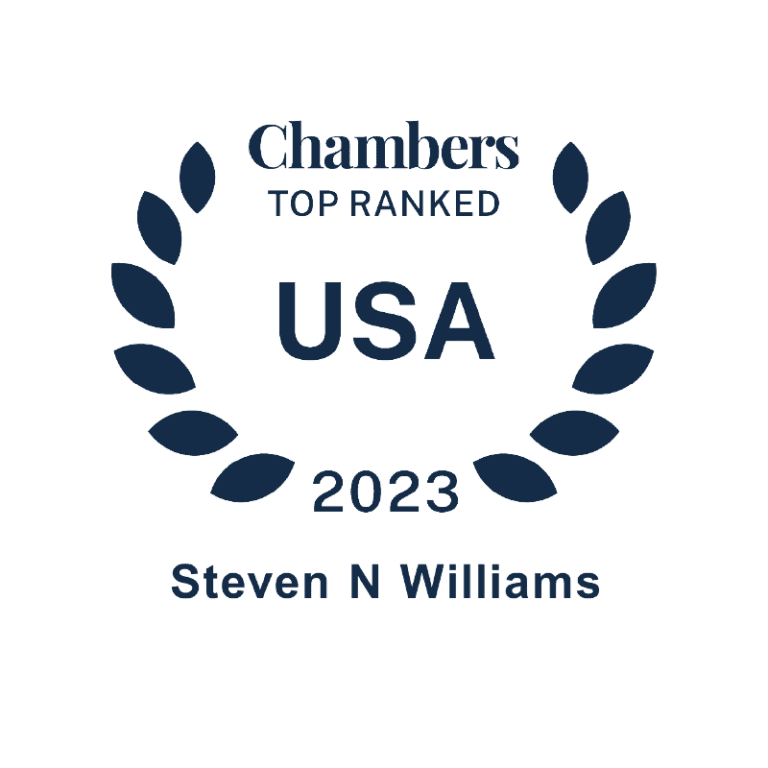Chambers Top Ranked: USA 2023: Steven N Williams